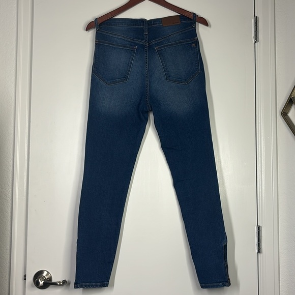 Madewell high rise skinny with ankle zippers size 28 - Picture 2 of 6